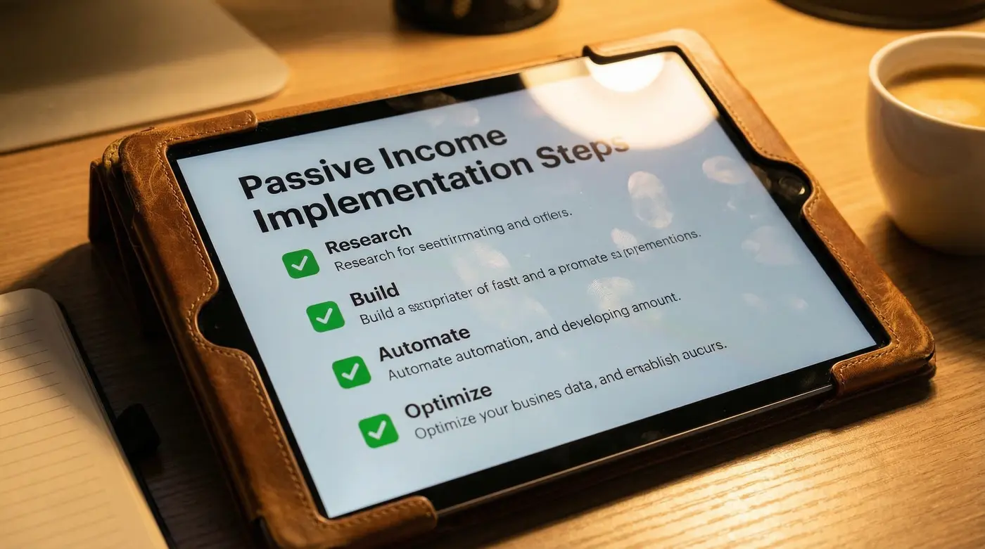 passive-income-implementation-steps-digital-checklist