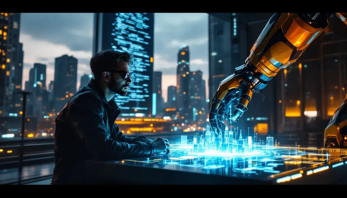 Implementing AI in a business plan using automation tools.