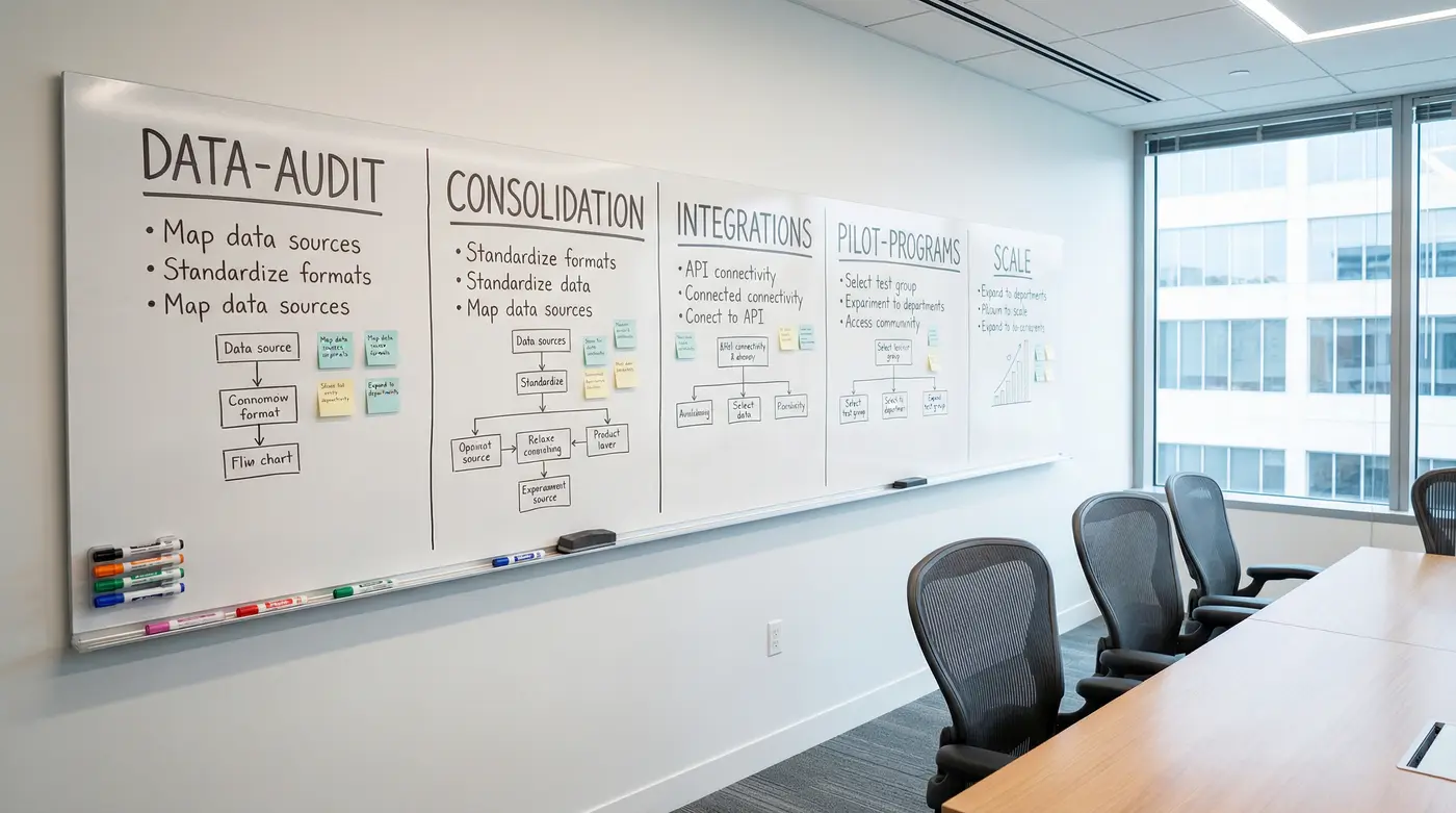 automation-implementation-steps-data-audit-integrations-pilot-programs