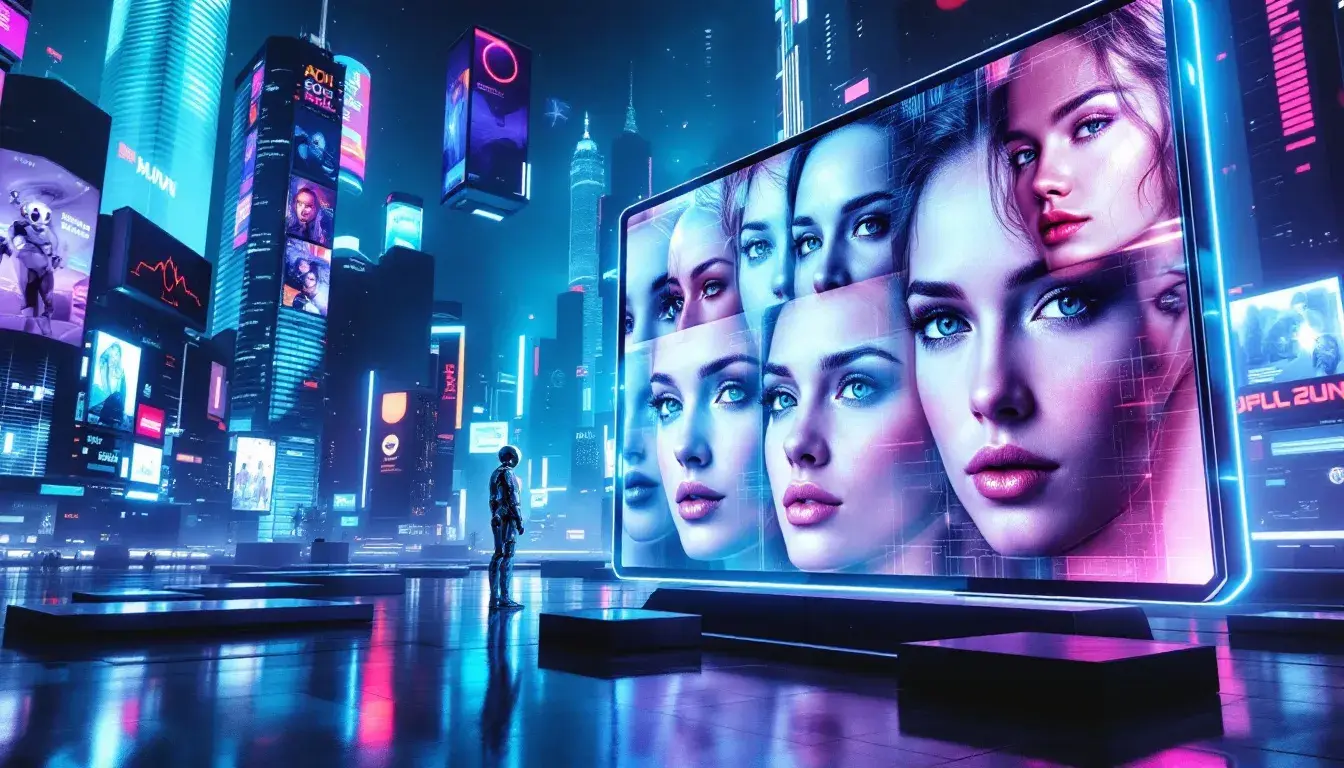 A collage of top AI headshot generators being reviewed.