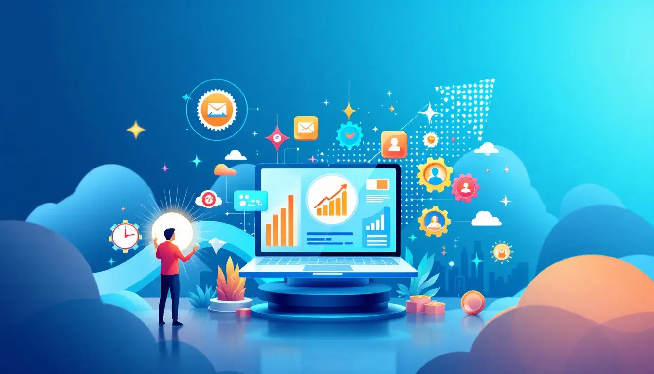 A visual representation of a paid advertising campaign in affiliate marketing.