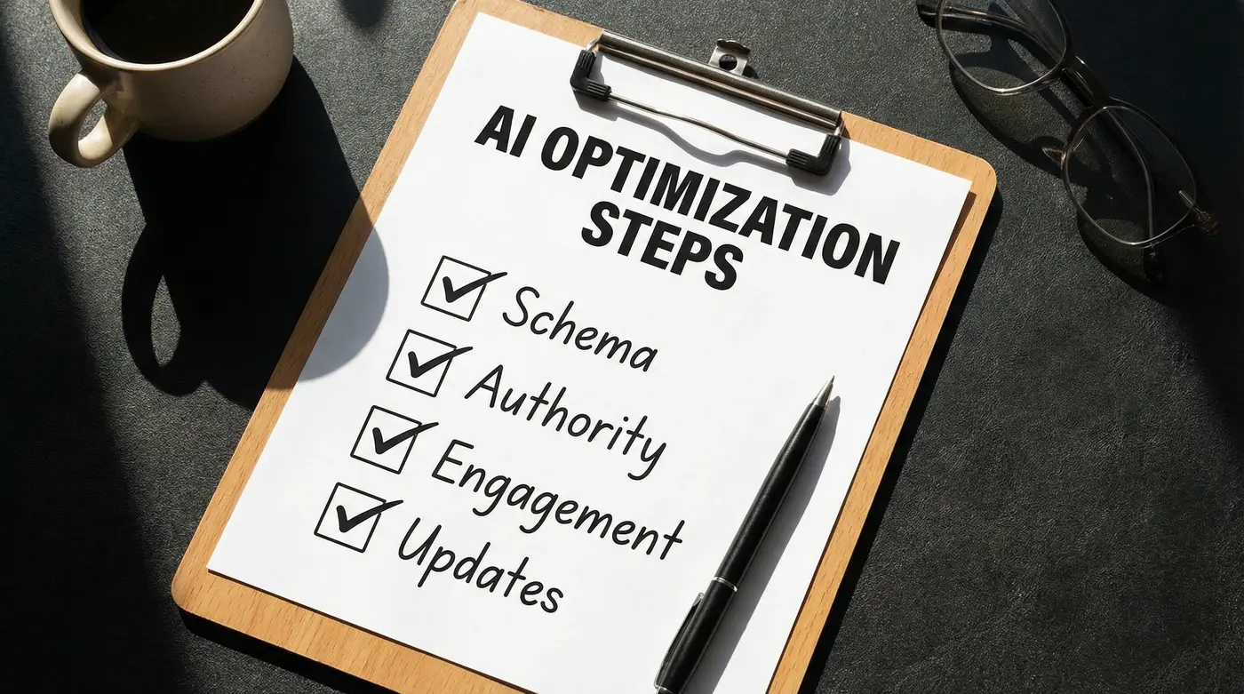 ai-optimization-checklist-board