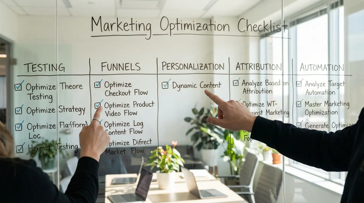 marketing-optimization-checklist-for-funnel-improvements