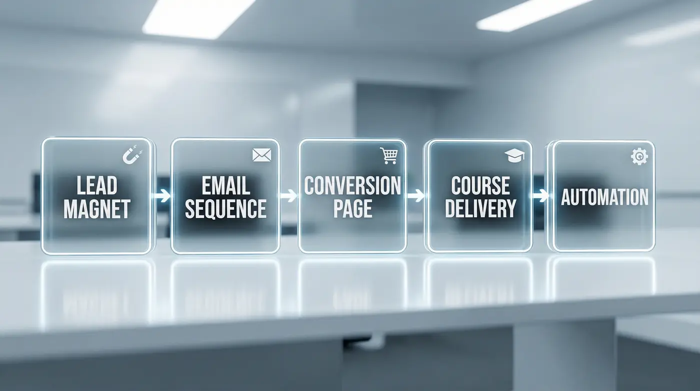 course-funnel-workflow-diagram-with-automation
