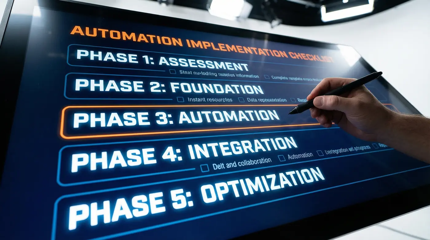 automation-implementation-checklist-digital-board
