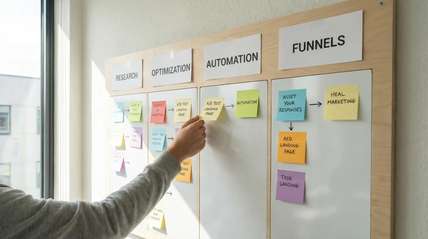 marketing-optimization-kanban-board-with-automation-and-funnels