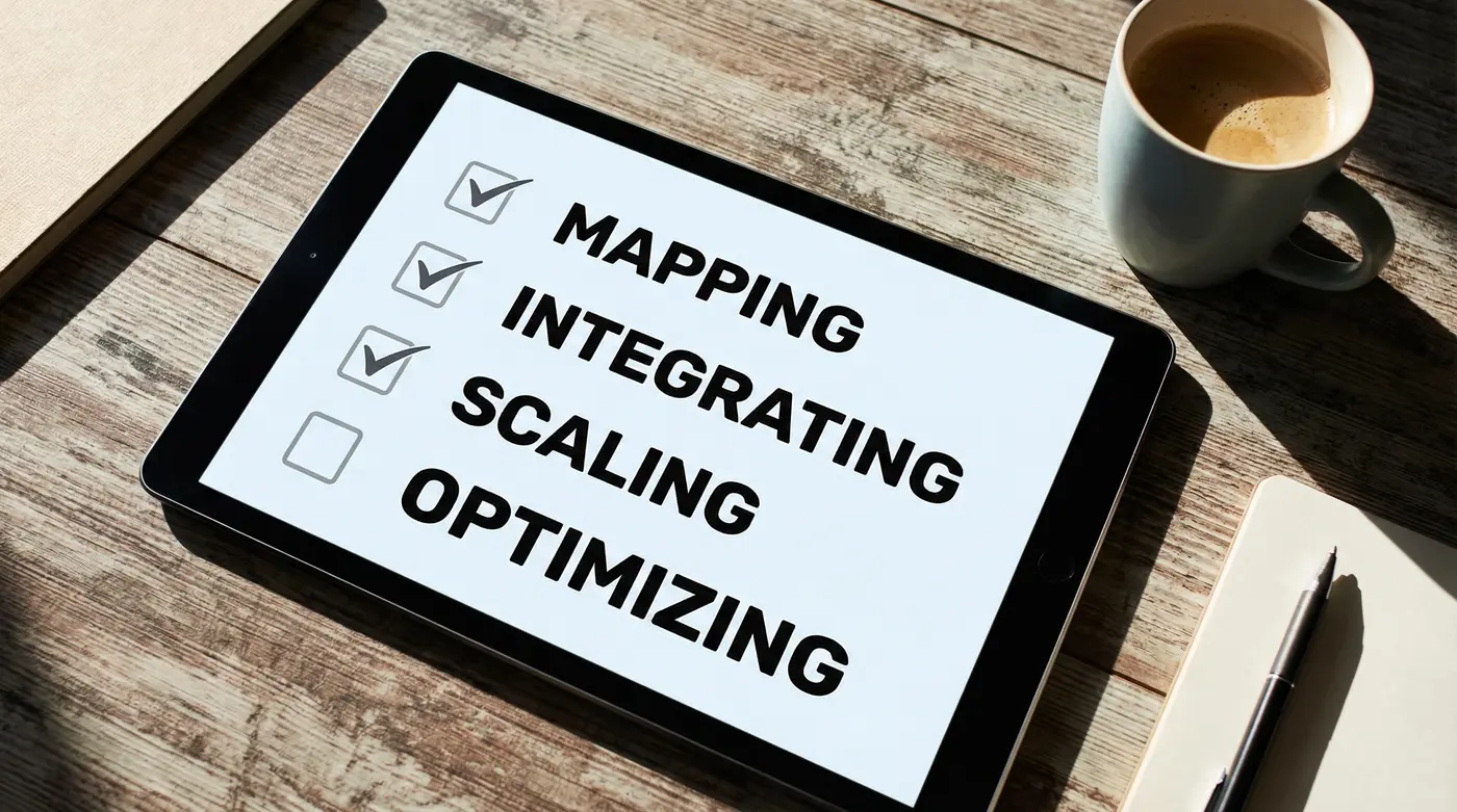 automation-implementation-checklist-steps-digital-tablet