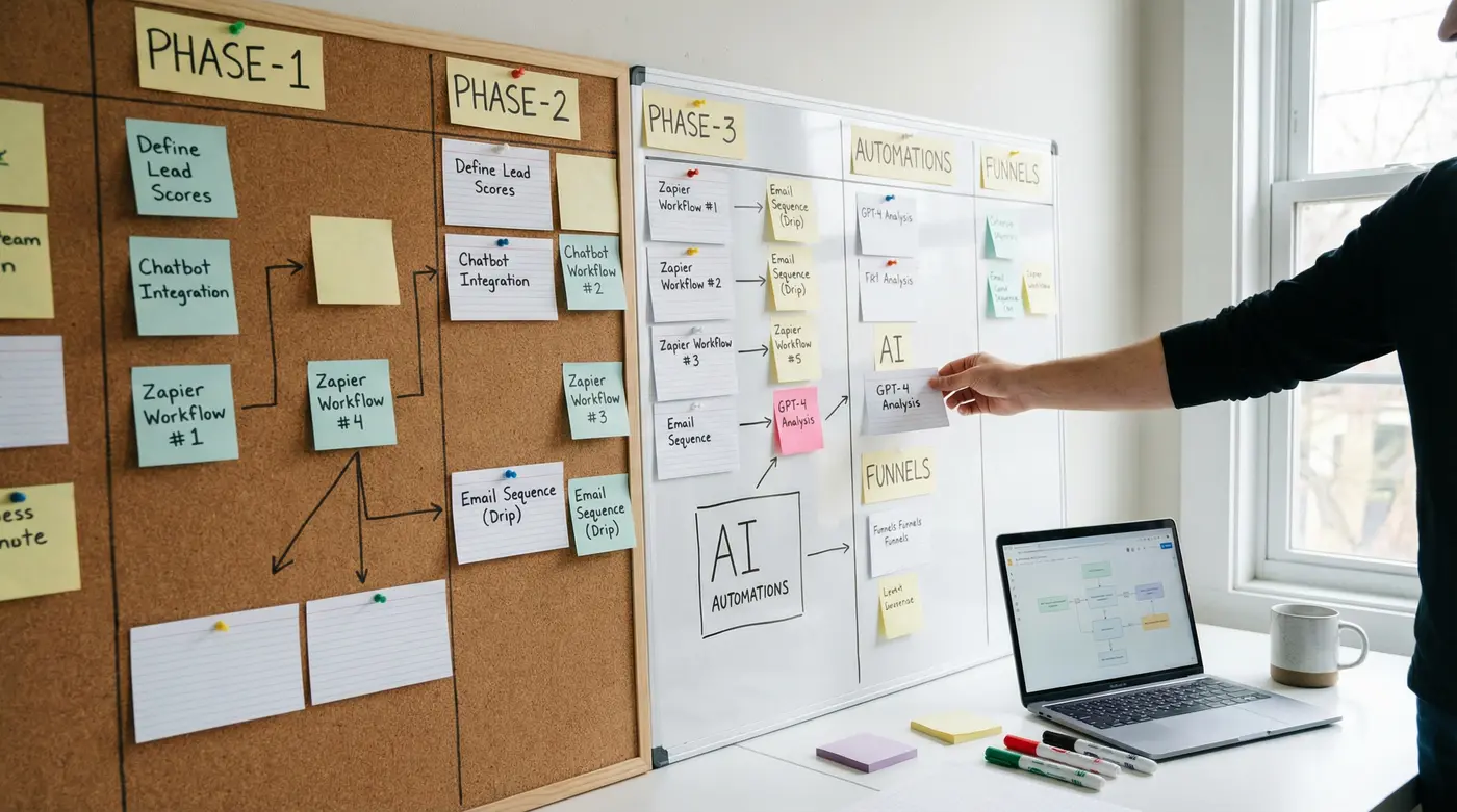 ai-automation-implementation-roadmap-process-board