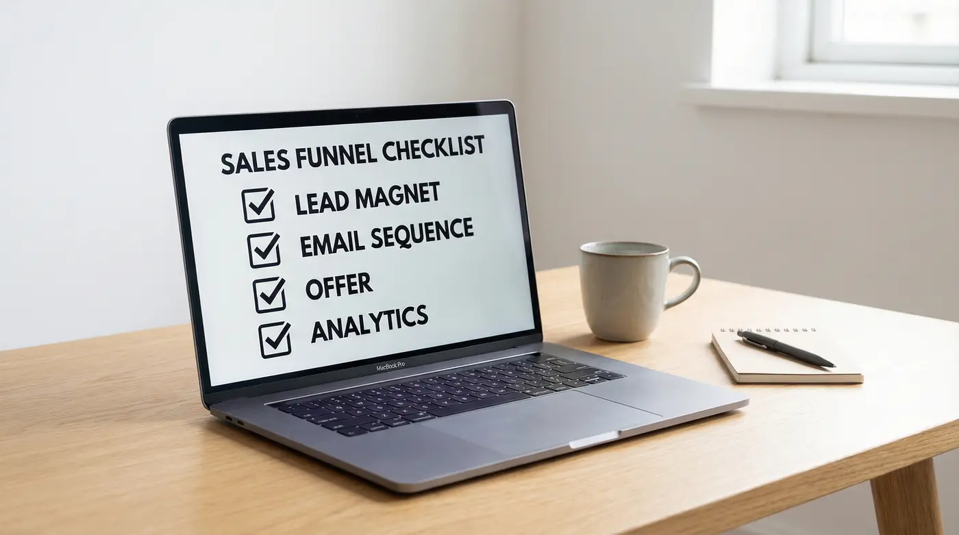 sales-funnel-checklist-laptop