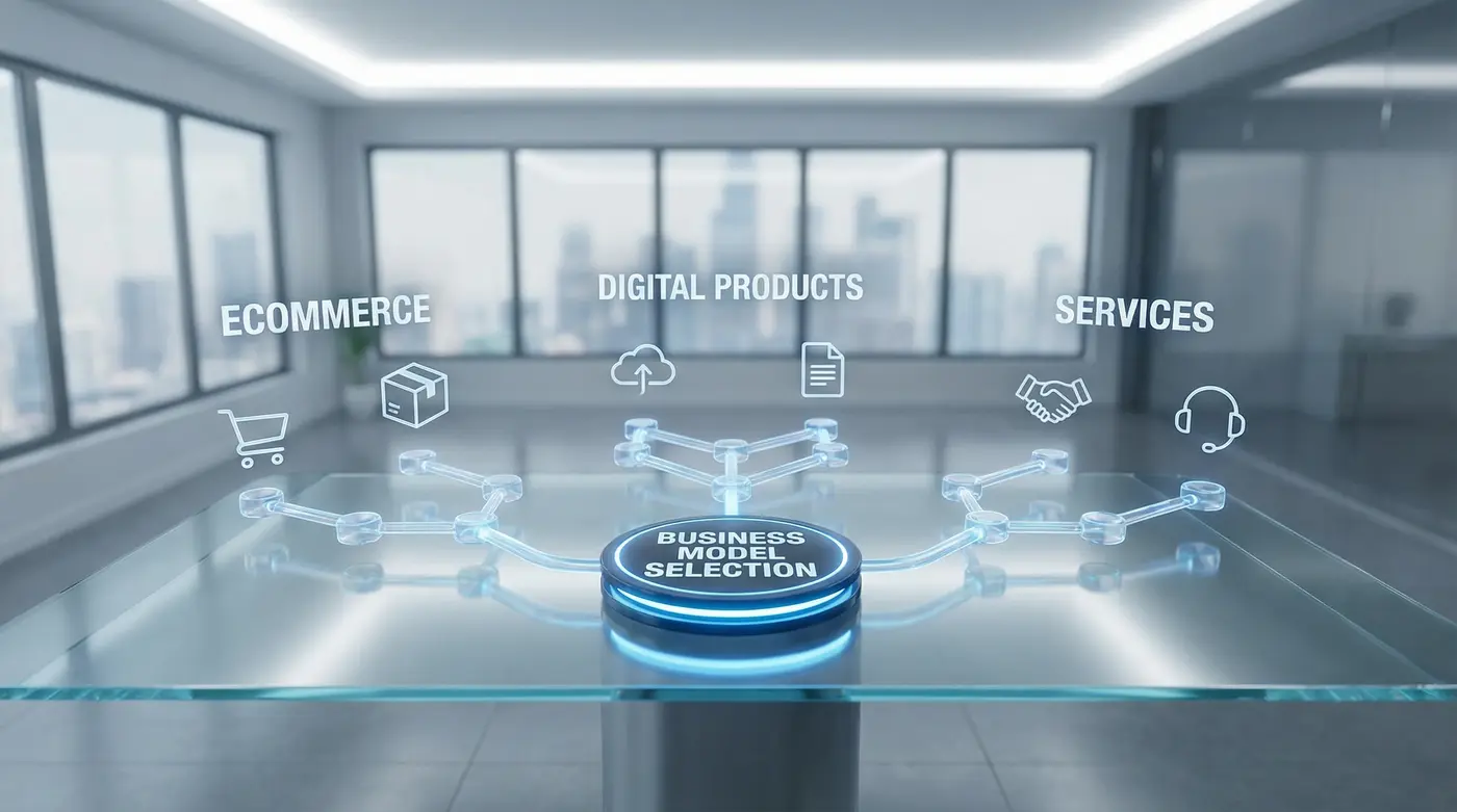online-venture-business-model-map-ecommerce-digital-products-services