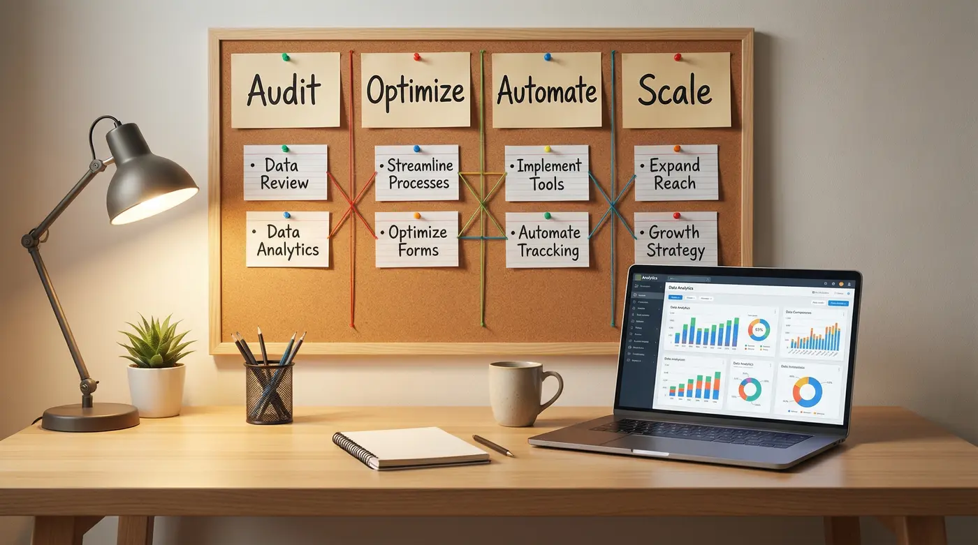 scaling-optimization-checklist-workflow-board