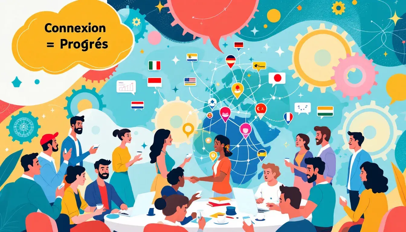 A networking event where potential business mentors and entrepreneurs are connecting.