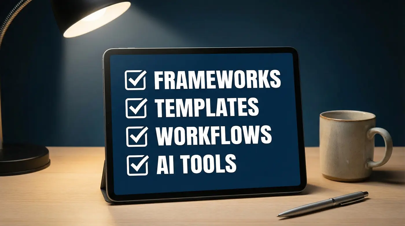 digital-checklist-frameworks-templates-workflows-ai-tools