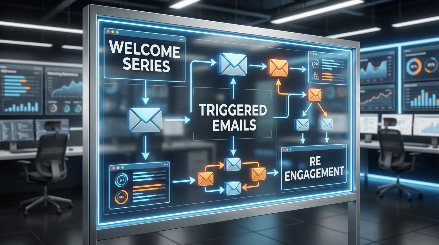 email-automation-sequence-workflow-board