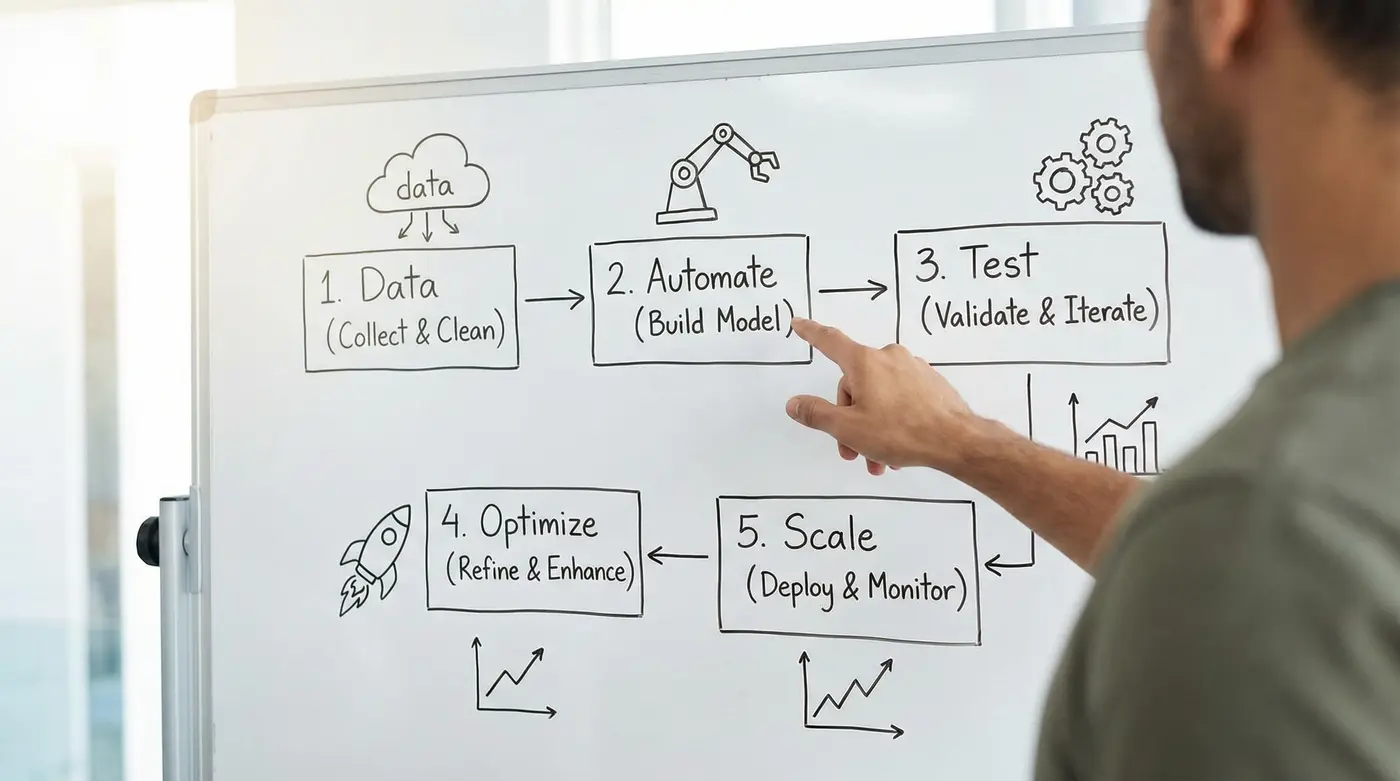 ai-implementation-steps-whiteboard-workflow