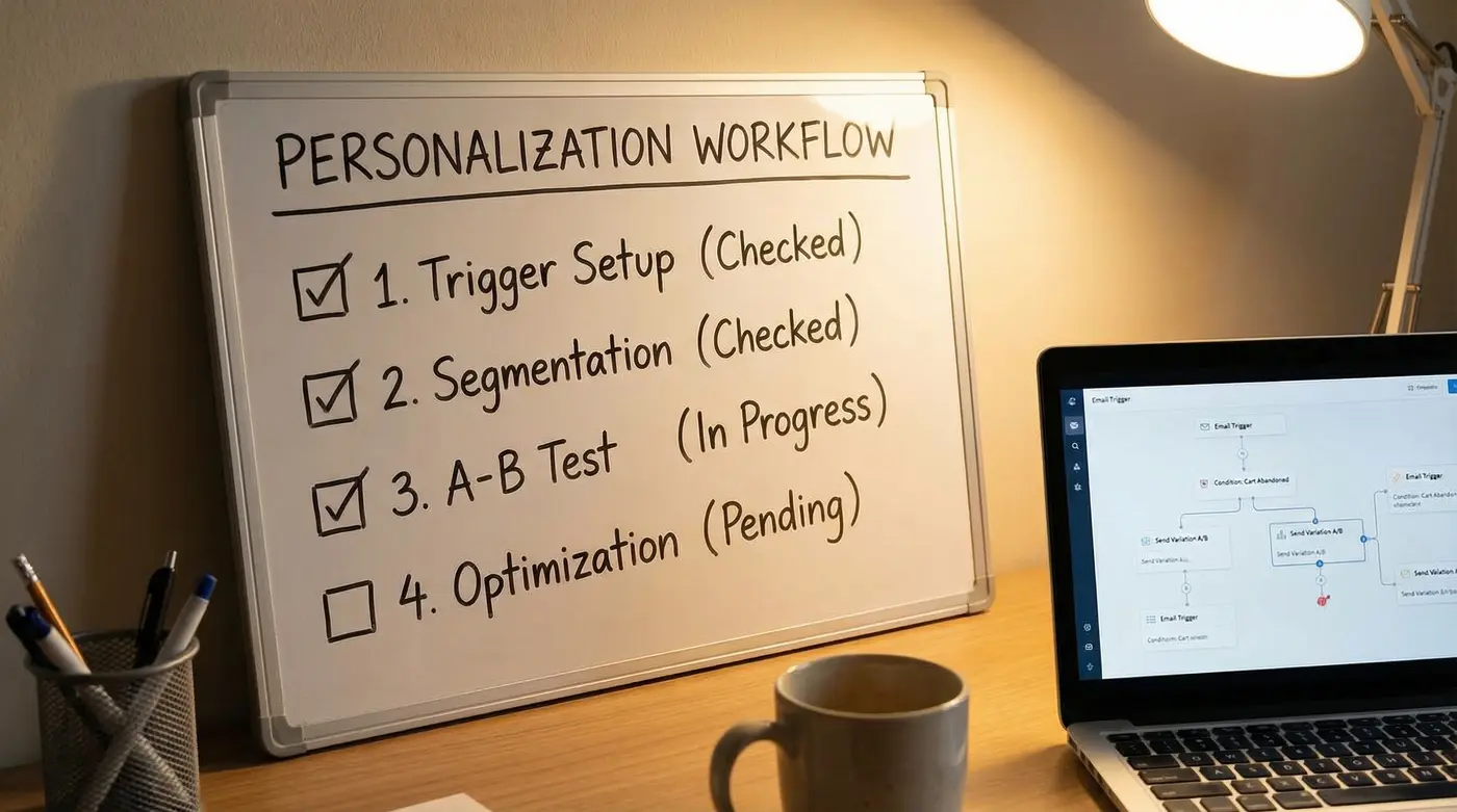 personalization-optimization-checklist-board