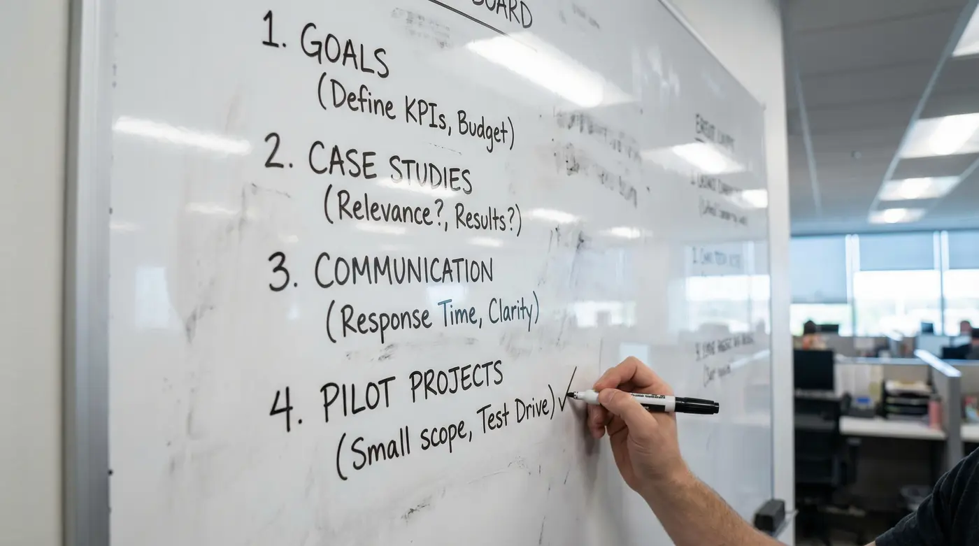 agency-selection-checklist-goals-case-studies-communication-pilot-projects
