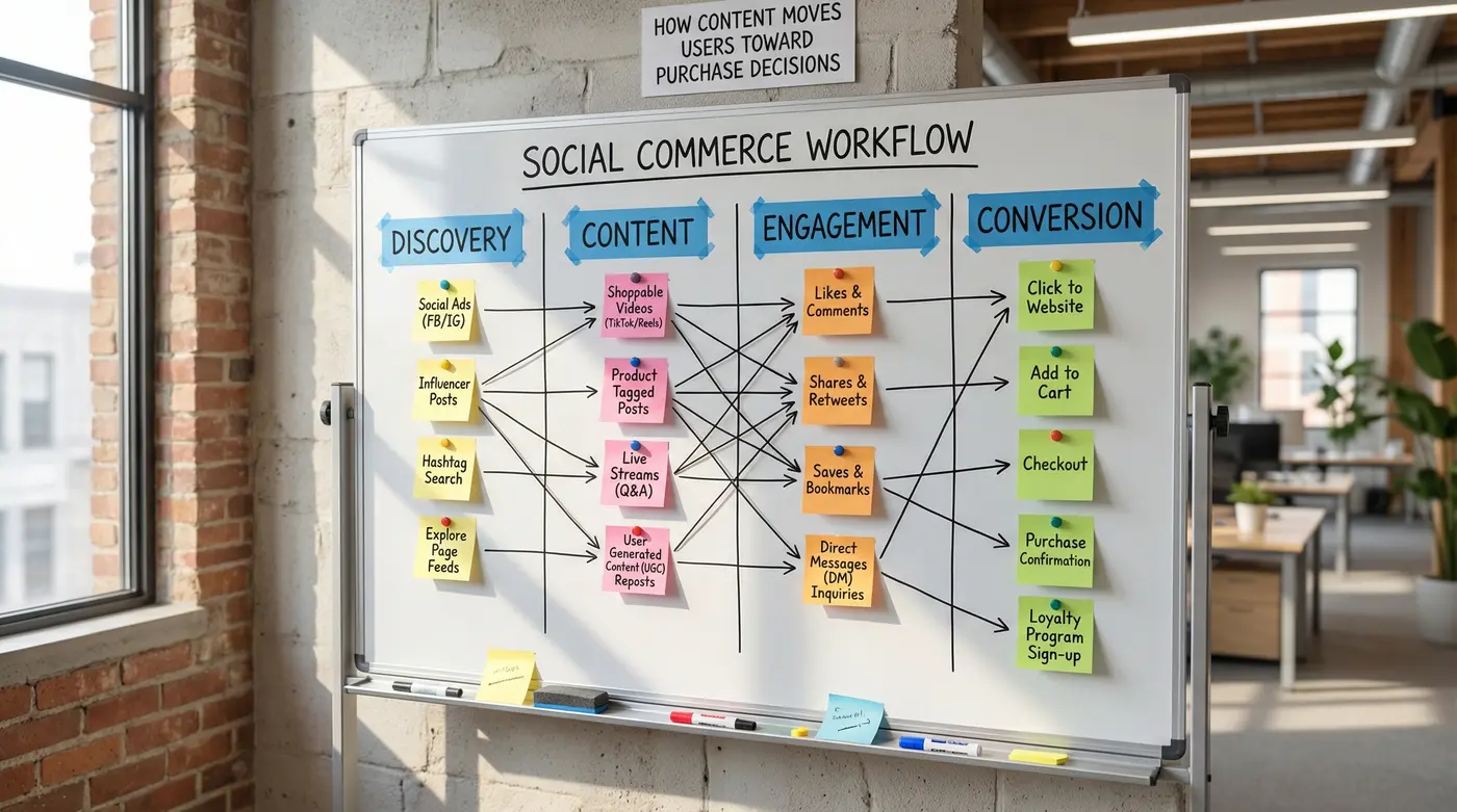 social-commerce-content-workflow-visual