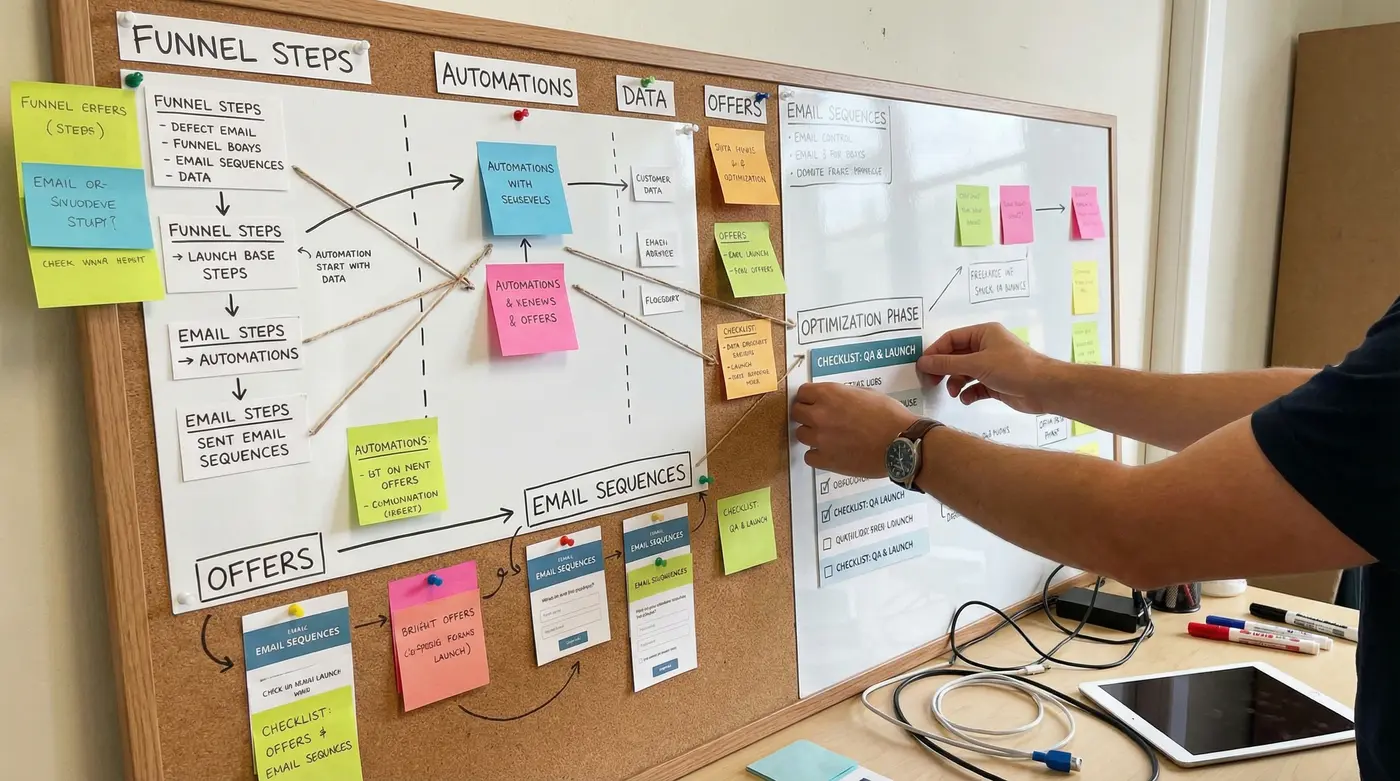 automation-and-funnel-optimization-workflow-board