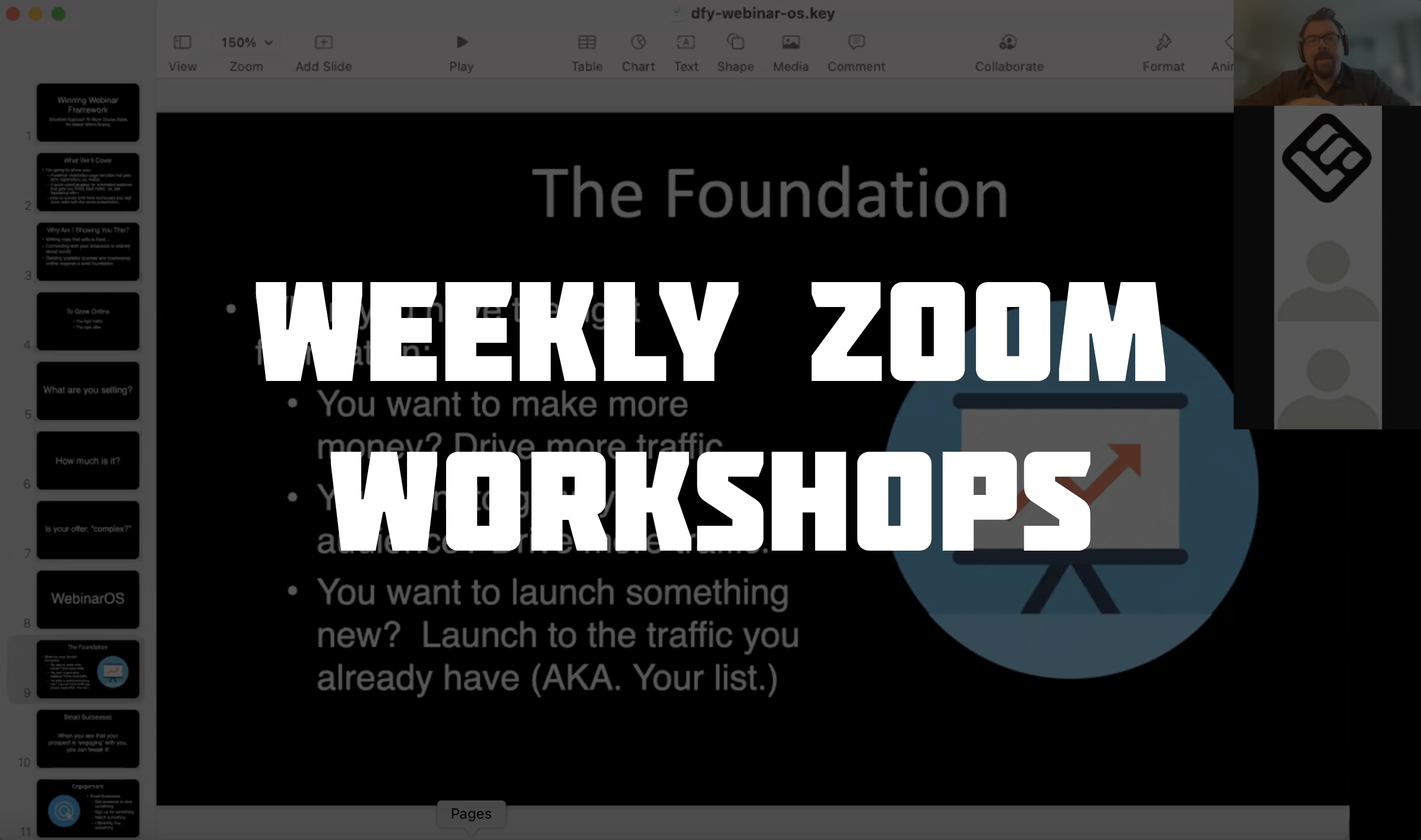 Zoom Workshops