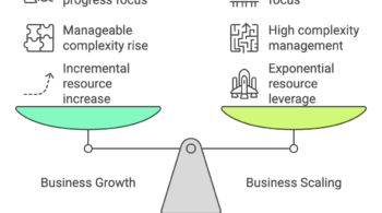 business growth vs scaling